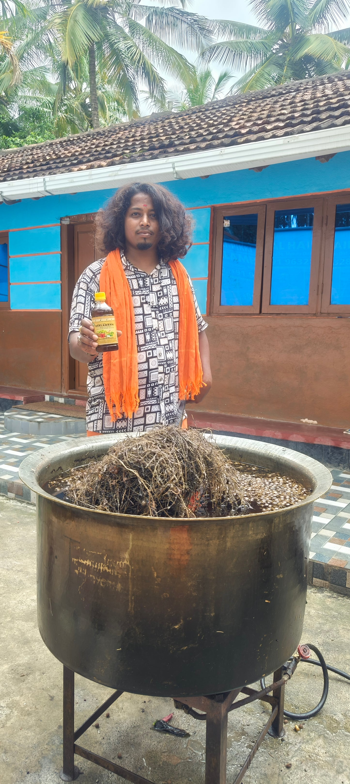 🔻Neelambari Adivasi Herbal Hair Oil For Hair fall and Regrowth.